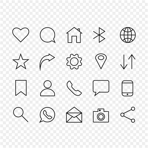 Set Website Icon Design, Sign Drawing, Icon, Icon Png PNG and Vector ...