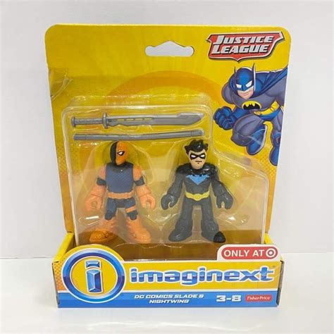 Fisher-price Justice League Imaginext Slade & Nightwing RARE Target ...