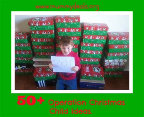 50+ Operation Christmas Child Ideas