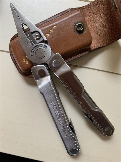 For Sale: Leatherman Rebar with Heritage Leather Sheath | BladeForums.com