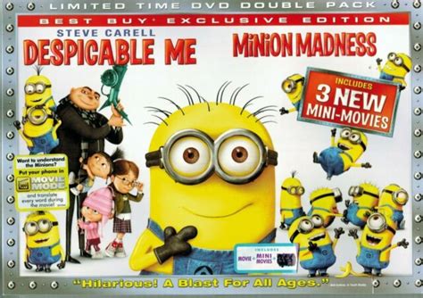 Despicable Me and Minion Madness (Limited Time DVD Double Pack, 2010 ...