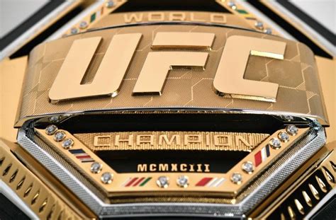 UFC unveils new 'Legacy Championship Belt'