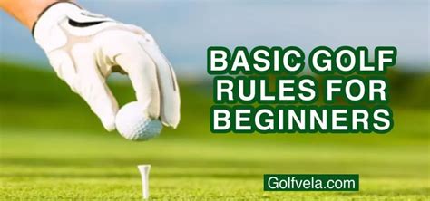 Basic Golf Rules for Beginners