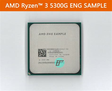 AMD Cezanne Ryzen 3 5300G ES listed on eBay with decent performance ...