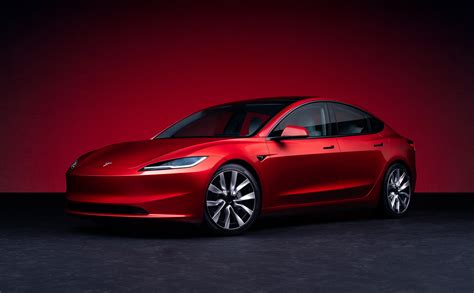 2024 Tesla Model 3 facelift revealed