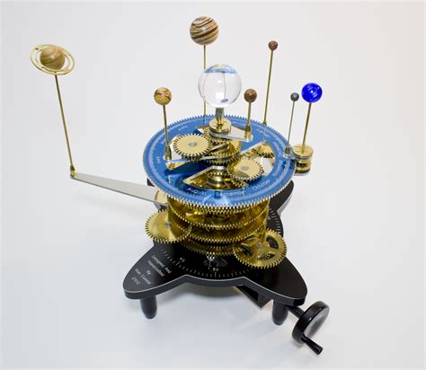 A Beautiful Handcrafted Orrery, A Mechanical Model of the Solar System