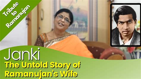 Janki (The Untold Story of Ramanujan's Wife) | Biography of Ramanujan - YouTube