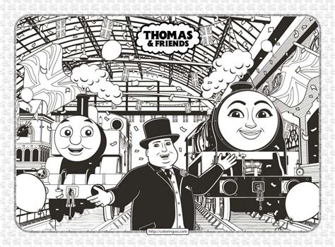 Free Printables Thomas and Friends Coloring Pages