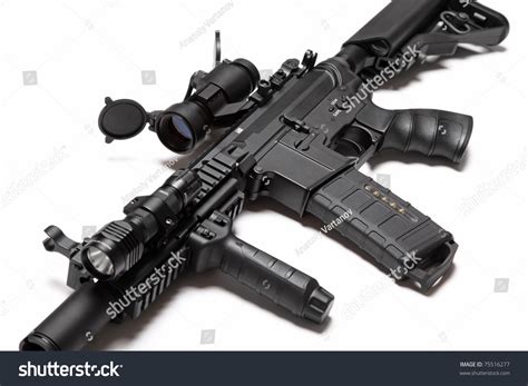 Modern Weapon Series. Us Army Spec Ops M4a1 Custom Build Assault ...