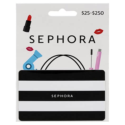 Sephora Gift Card, $25 $250 1 Ea | Shop | VG's Grocery