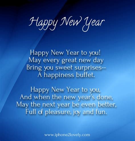 45 Short Poems to Wish Happy New Year 2025 (Images) - Hug2Love