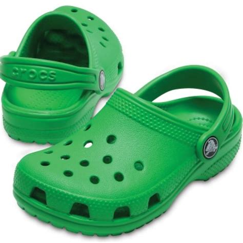 CROCS Classic Kids Clogs Green Size C 4(s)