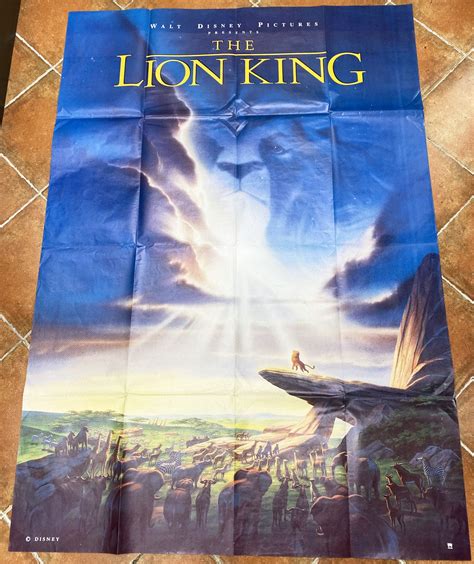 Lion King - Movie Poster 120x160cm - Disney 1994