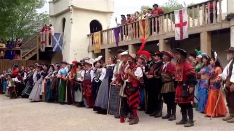 Scarborough Fair, Dallas Texas. April 2014. End of the day, serenaded out by the characters ...