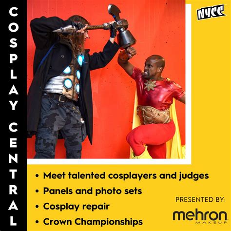 New York Comic Con on Twitter: "🧶 Cosplay Central (River Pavilion) https://t.co/GfzRYP8ADn ...