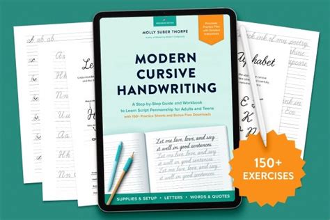 Modern Cursive Handwriting Procreate Kit - Design Cuts