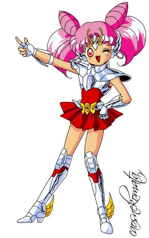 Chibiusa of Pegasus [Saint Seiya Colors] [Update: Now with Red Eyes] Salior Chibi Moon - Sailor ...