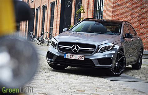 | Rijtest: Mercedes GLA 45 AMG 4MATIC GroenLicht.be