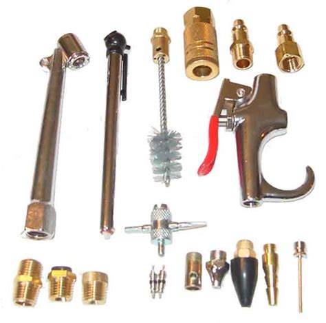 18 Piece Air Compressor Accessory Kit Chuck/Gauge/Blow Gun - Walmart.com