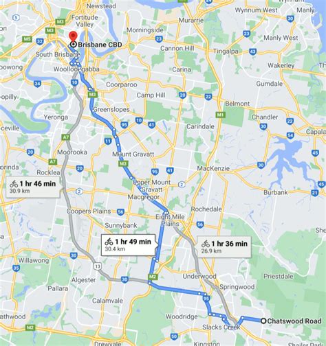 bikeroutes - Brisbane - Logan cycle route question / How to find/ask about good cycle routes in ...