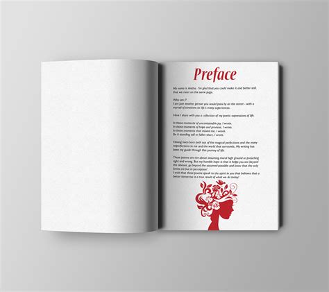 Poetry Book Layout Design - Part 1 on Behance