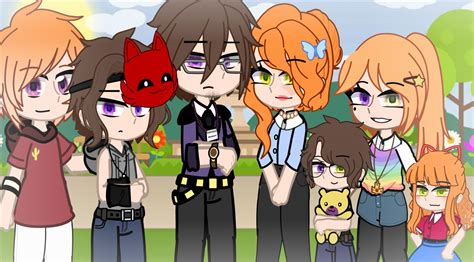 💜fnaf/afton family/oc idea/au for gacha play💜