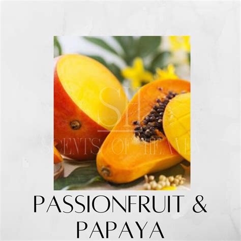 Passionfruit and Papaya Scented Candles | Scents of Heaven | Reviews on ...