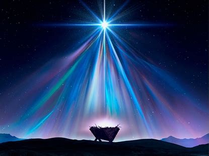 Christmas Worship Backgrounds Manger