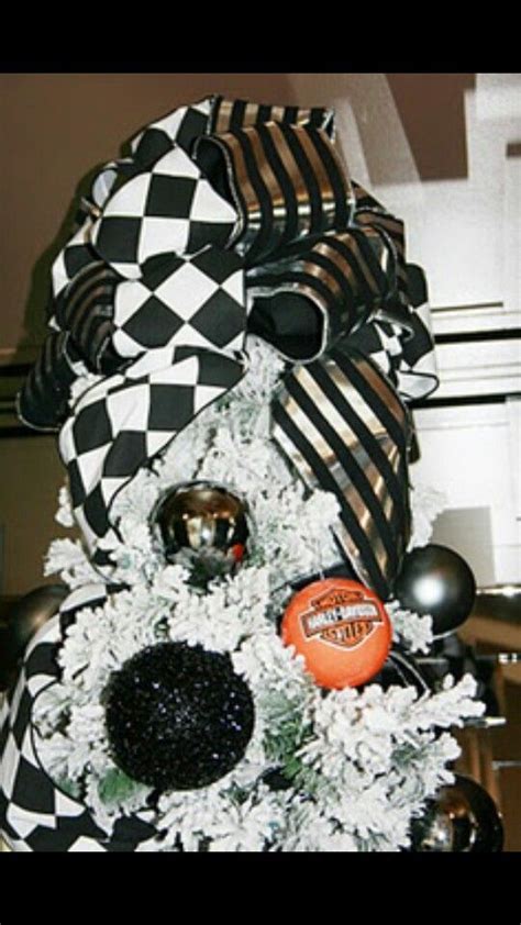 Harley Davidson tree | Welcome to christmas, Unusual christmas trees, Christmas tree toppers