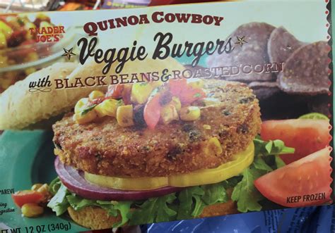 Trader Joe's Veggie Burgers, Quinoa Cowboy with Black Beans - Trader Joe's Reviews