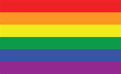 Gay Pride Flag Colors In Order