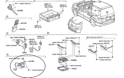 Toyota alphard parts