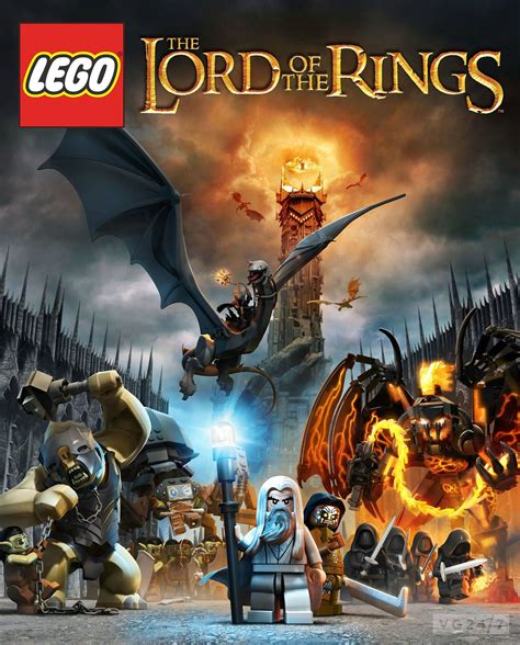 LEGO Lord of the Rings artwork shows Middle-earth adversaries - VG247