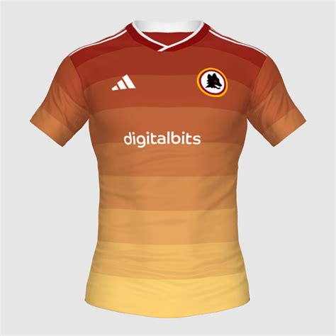 AS Roma 2023/2024 (home kit) - FIFA 23 Kit Creator Showcase