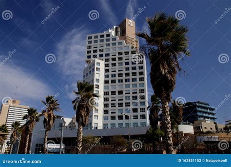 White City Tel Aviv on an Autumn Day. Israel. Editorial Stock Photo ...