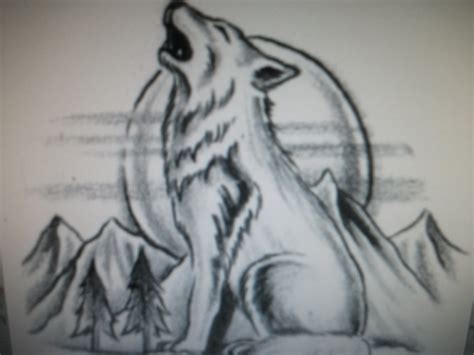 Cool Drawing Of Wolves at GetDrawings | Free download