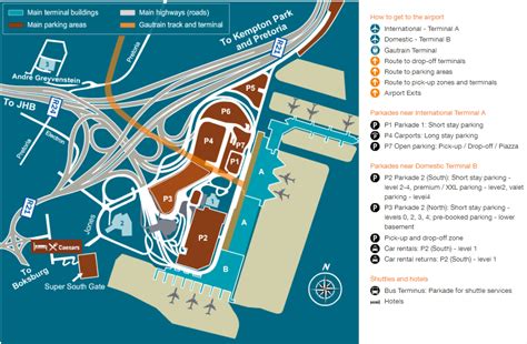 Parkades - OR Tambo International Airport | Johannesburg Airport