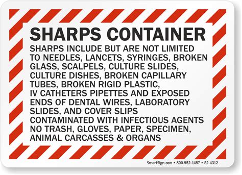 Sharps Container Logo