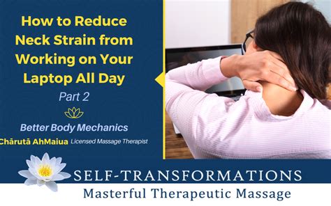 Reduce Neck Strain from Working on a Laptop All Day | Self ...