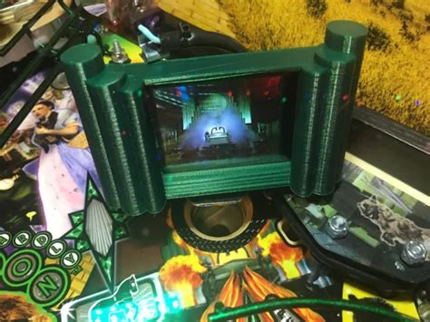 JERSEY JACK WIZARD of Oz Pinball Machine Wizard LCD Mod Red and Green ...