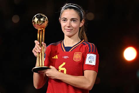 Aitana Bonmatí wins the Golden Ball for best player of the World Cup