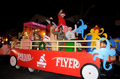 Greenlawn FD Radio Flyer holiday toys float won first place for FDs. Photo by Steve Silverman ...