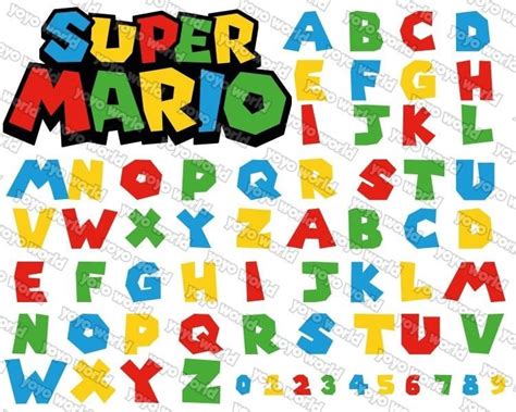 Super Mario World Font