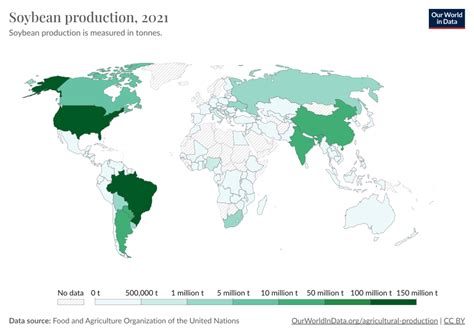 Soybean Production Map
