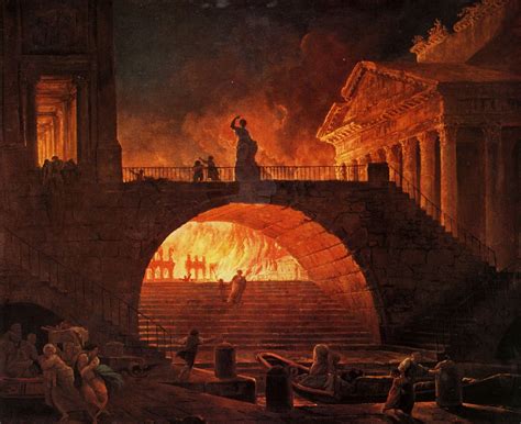 Nerone o i cristiani: chi fu colpevole dell'incendio di Roma? | Storia della pittura, Roma ...