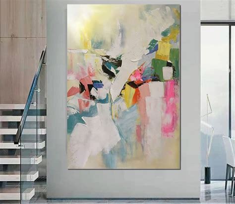 Large Canvas Art Ideas, Large Painting for Living Room, Contemporary A – Paintingforhome