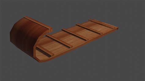 ArtStation - Old style wooden toy toboggan / sled | Game Assets