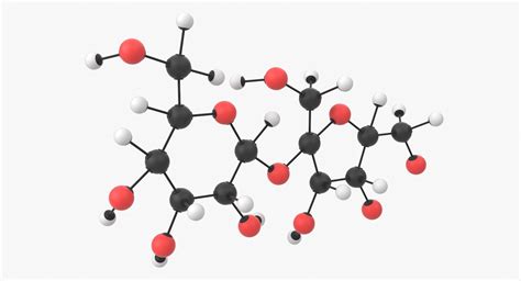 Sucrose molecule 3D model - TurboSquid 1425536