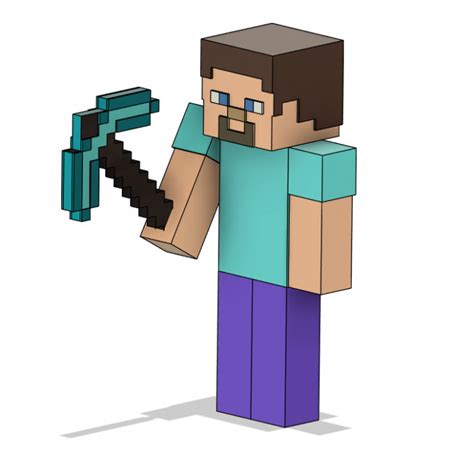 Minecraft Steve Printable - Customize and Print