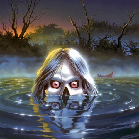 The Curse of Camp Cold Lake Sticker by TheLordofPatternz | Horror artwork, Cold lake, Horror art